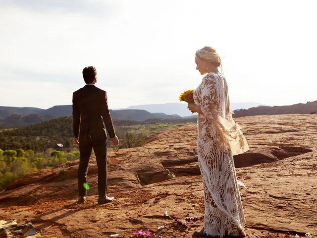 Alejandro and Cat&apos;s Wedding in Sedona, Arizona 9