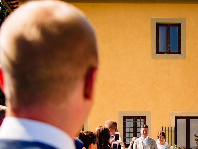 Mathias and Elenor&apos;s Wedding in Tuscany, Italy 50