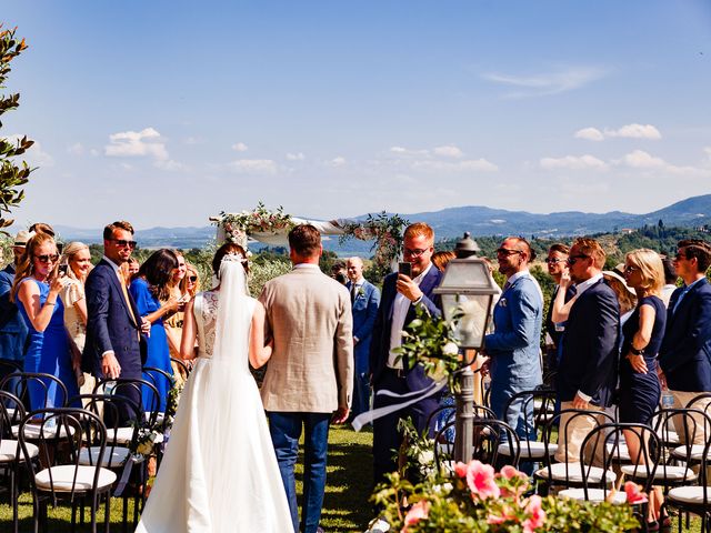 Mathias and Elenor&apos;s Wedding in Tuscany, Italy 53