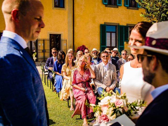 Mathias and Elenor&apos;s Wedding in Tuscany, Italy 57
