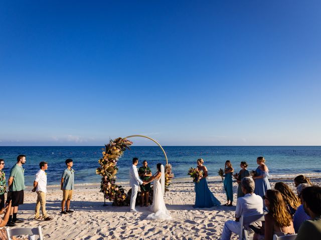 Hector and Lina&apos;s Wedding in Tulum, Mexico 31