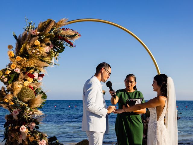 Hector and Lina&apos;s Wedding in Tulum, Mexico 35