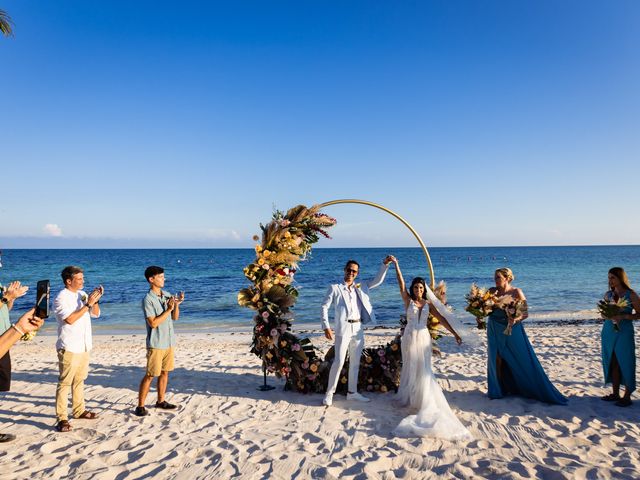 Hector and Lina&apos;s Wedding in Tulum, Mexico 38