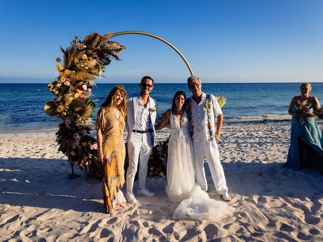 Hector and Lina&apos;s Wedding in Tulum, Mexico 39