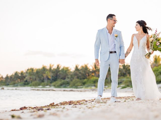 Hector and Lina&apos;s Wedding in Tulum, Mexico 47