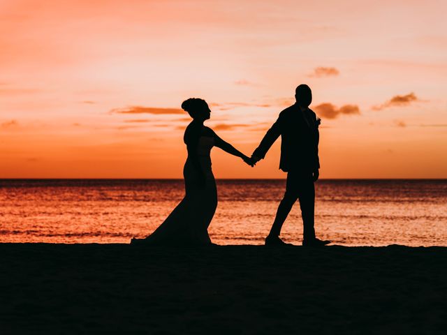 Nick and Dalle's Wedding in Oranjestad, Aruba 2