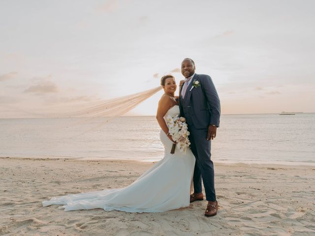 Nick and Dalle's Wedding in Oranjestad, Aruba 5