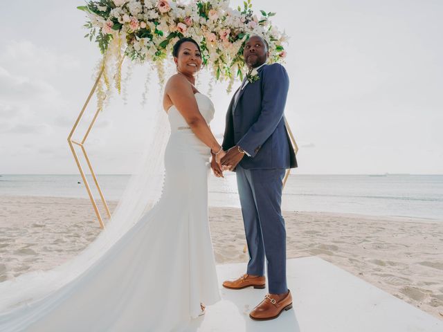 Nick and Dalle's Wedding in Oranjestad, Aruba 9