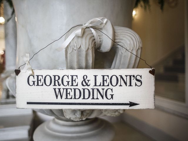 Leoni and George&apos;s wedding in Italy 11