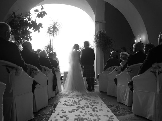 Leoni and George&apos;s wedding in Italy 12