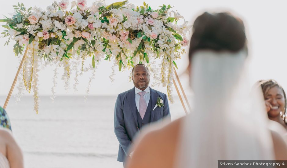 Nick and Dalle's Wedding in Oranjestad, Aruba