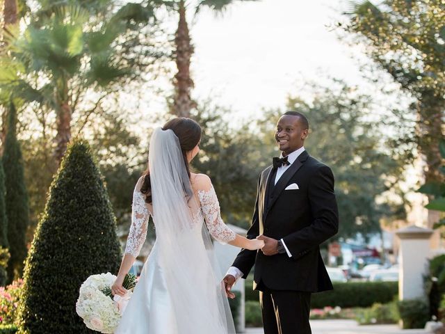 Stephen Obeng  and Jenna Shuman &apos;s Wedding in Winter Park, Florida 10