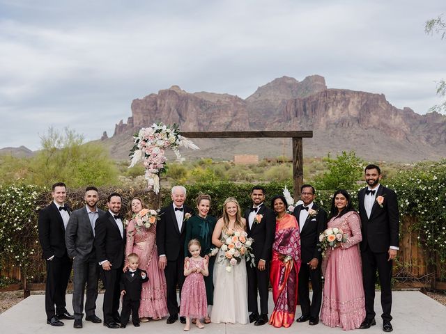 Sandeep and Brittany&apos;s Wedding in Apache Junction, Arizona 42