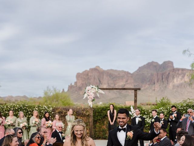 Sandeep and Brittany&apos;s Wedding in Apache Junction, Arizona 43