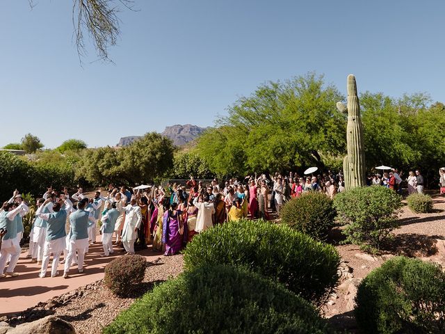 Sandeep and Brittany&apos;s Wedding in Apache Junction, Arizona 133