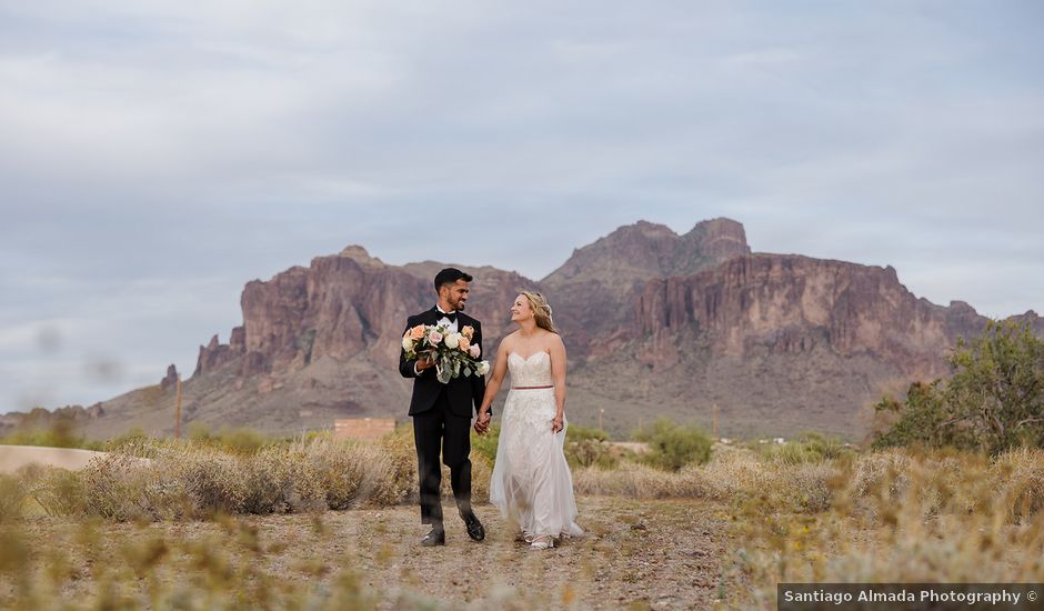 Sandeep and Brittany's Wedding in Apache Junction, Arizona