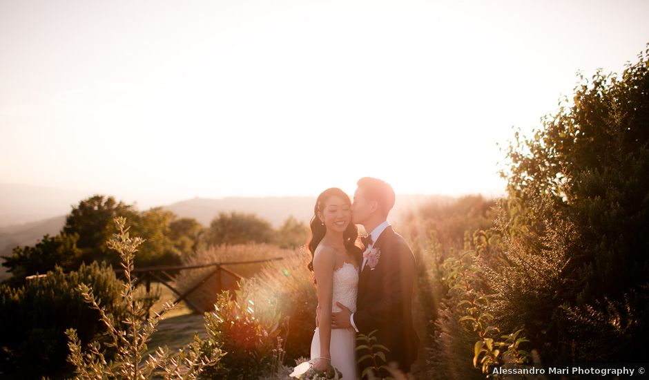 Toby and Ava's Wedding in Tuscany, Italy
