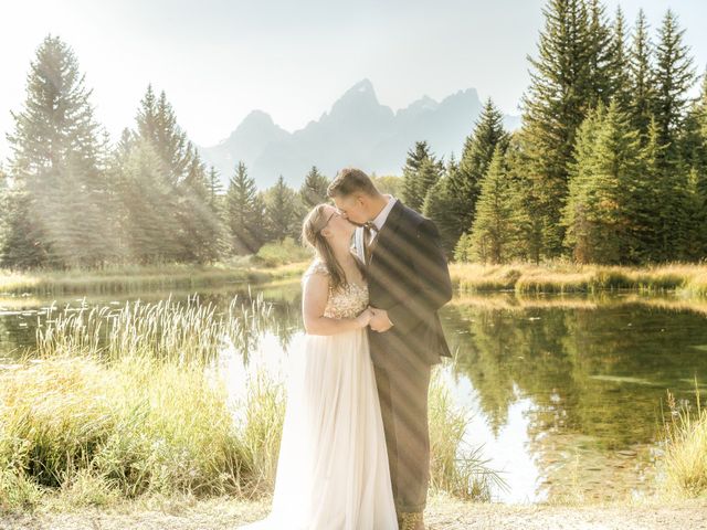 Skye and Colby&apos;s Wedding in Jackson, Wyoming 23