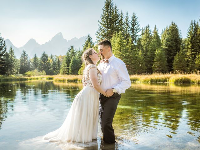 Skye and Colby&apos;s Wedding in Jackson, Wyoming 27