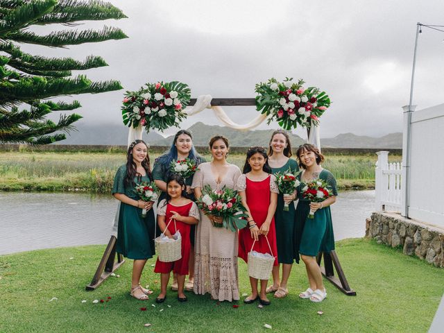 Shea Young and Alicia Piros&apos;s Wedding in Kailua, Hawaii 15