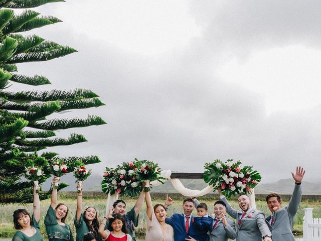 Shea Young and Alicia Piros&apos;s Wedding in Kailua, Hawaii 16