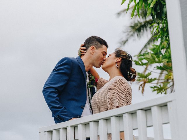 Shea Young and Alicia Piros&apos;s Wedding in Kailua, Hawaii 29