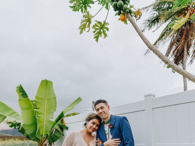 Shea Young and Alicia Piros&apos;s Wedding in Kailua, Hawaii 30