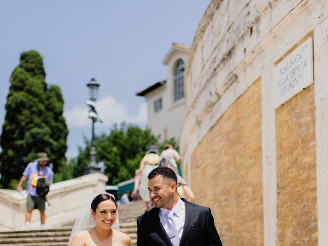 Nicholas and Briana&apos;s Wedding in Rome, Italy 54