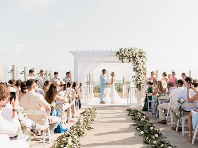 Afonso and Katelyn&apos;s Wedding in Cancun, Mexico 62