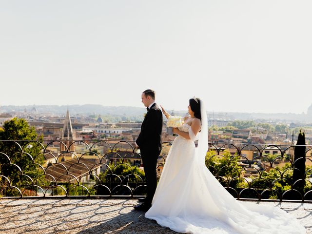 Vincent and Tiffany&apos;s Wedding in Rome, Italy 26