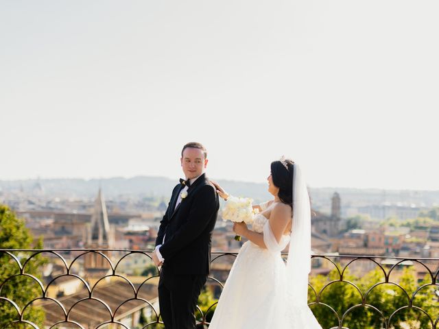 Vincent and Tiffany&apos;s Wedding in Rome, Italy 27