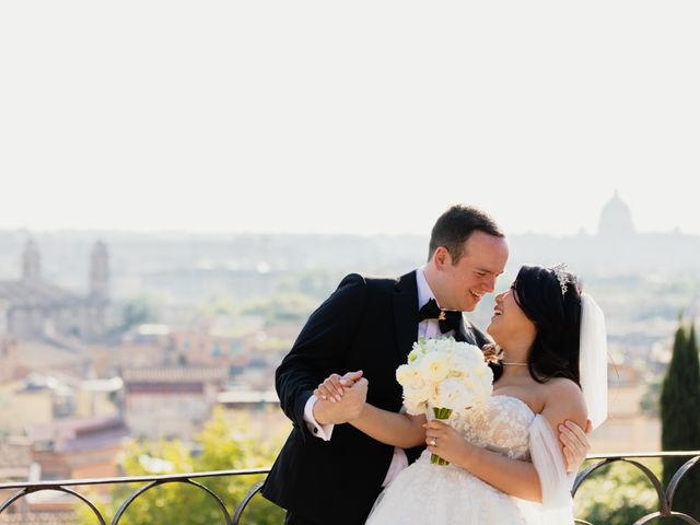Vincent and Tiffany&apos;s Wedding in Rome, Italy 32