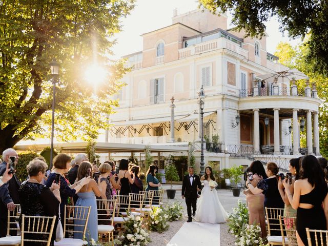 Vincent and Tiffany&apos;s Wedding in Rome, Italy 47