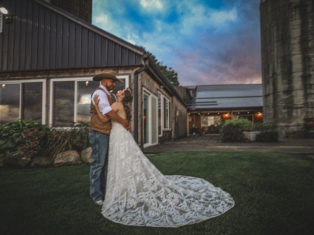 Anthony and Morgan's Wedding in Forestville, New York 28