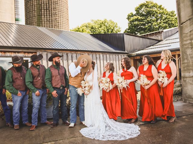 Anthony and Morgan's Wedding in Forestville, New York 29