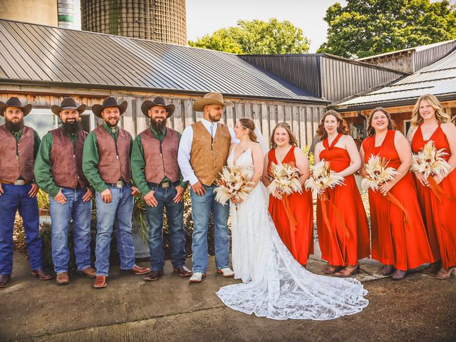 Anthony and Morgan's Wedding in Forestville, New York 30