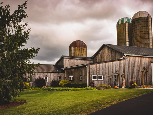 Anthony and Morgan's Wedding in Forestville, New York 61