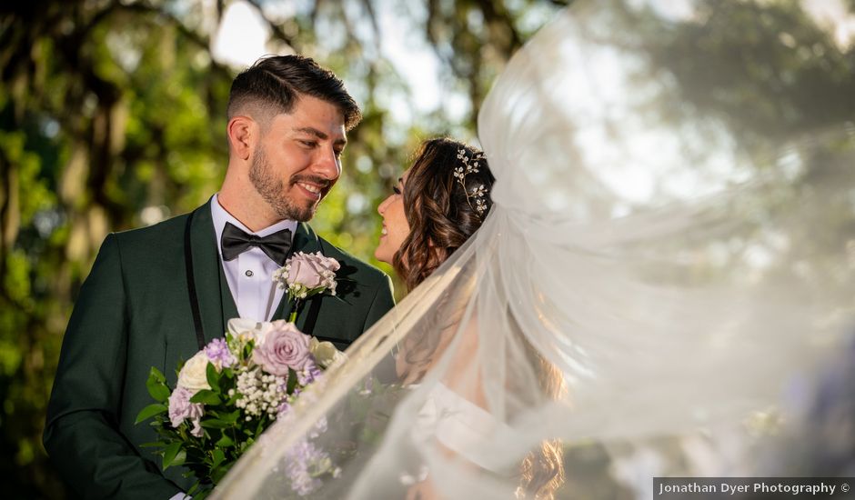 Caterina and Mark's Wedding in Dover, Florida