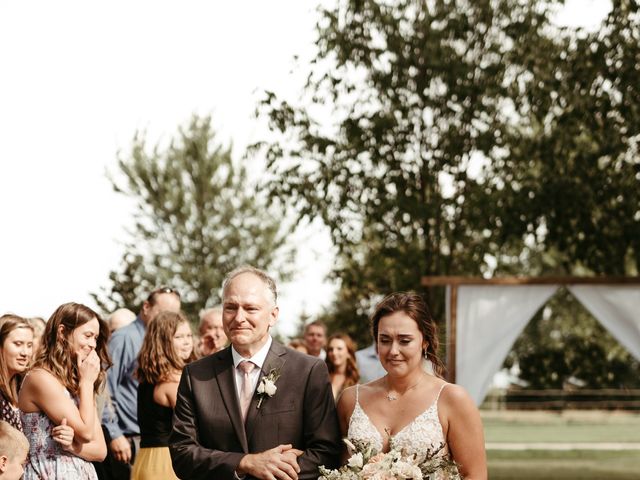 Tanner and Christine&apos;s Wedding in Hilbert, Wisconsin 30