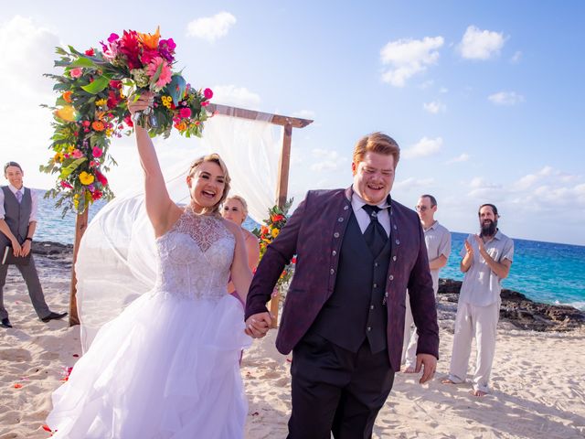 Lindsey and Phil&apos;s Wedding in Cozumel, Mexico 1