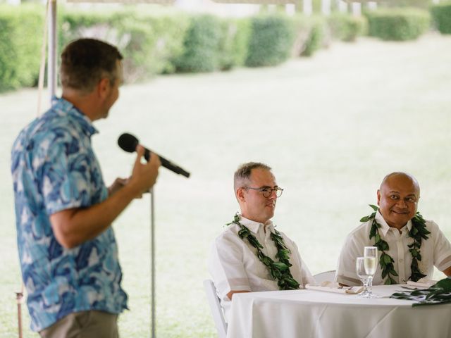 James and Cliff&apos;s Wedding in Honolulu, Hawaii 20