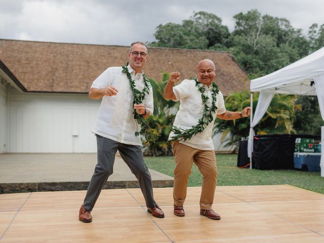 James and Cliff&apos;s Wedding in Honolulu, Hawaii 47