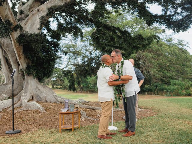 James and Cliff&apos;s Wedding in Honolulu, Hawaii 59