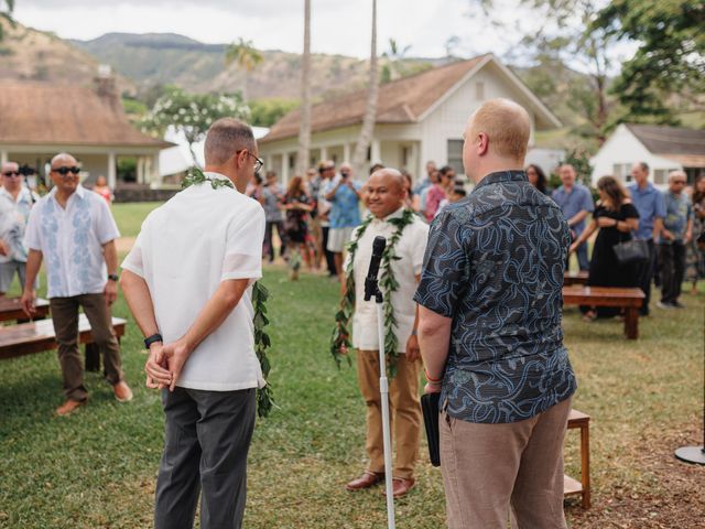 James and Cliff&apos;s Wedding in Honolulu, Hawaii 63