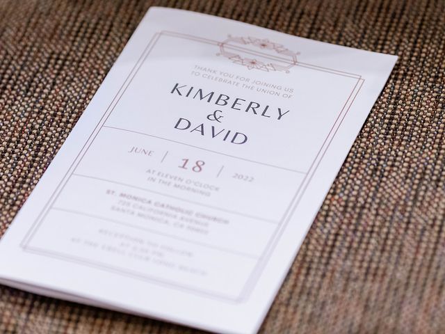 David and Kimberly&apos;s Wedding in Santa Monica, California 13