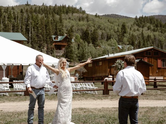 Colton and Nicole&apos;s Wedding in Red River, New Mexico 202