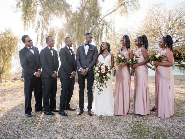 Hugues and Kelia's Wedding in Gilbert, Arizona 7