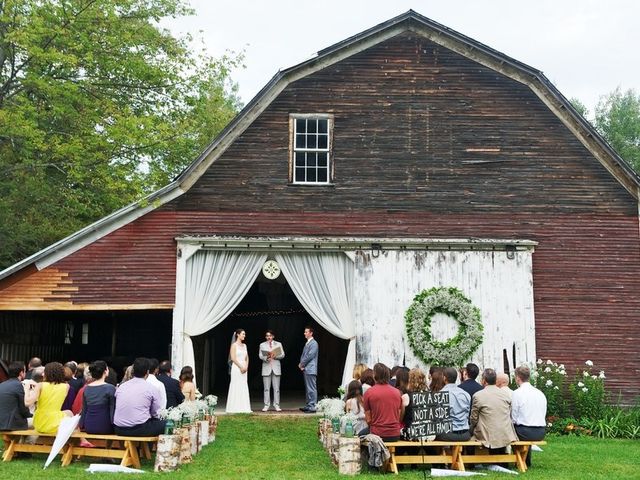 Chelsea and Chris&apos;s Wedding in Chester, Vermont 7