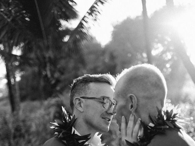 Tyler and Bryan&apos;s Wedding in Anahola, Hawaii 43