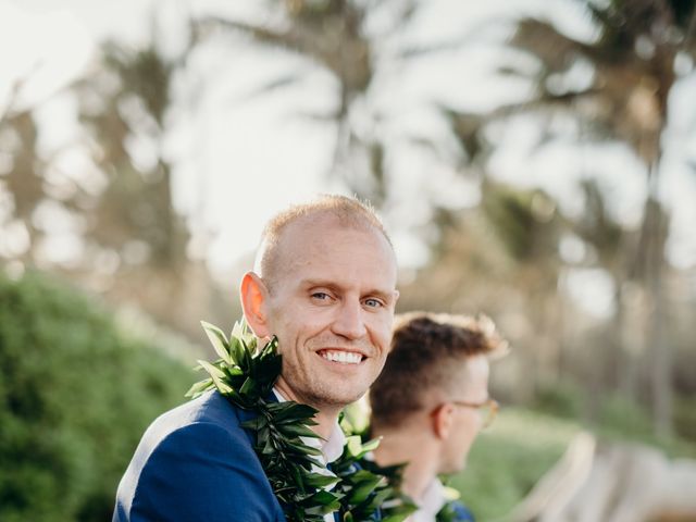 Tyler and Bryan&apos;s Wedding in Anahola, Hawaii 45